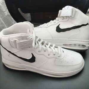 [FB1374-101] Mens Nike Air Force 1 MID EVO 'WHITE BLACK'